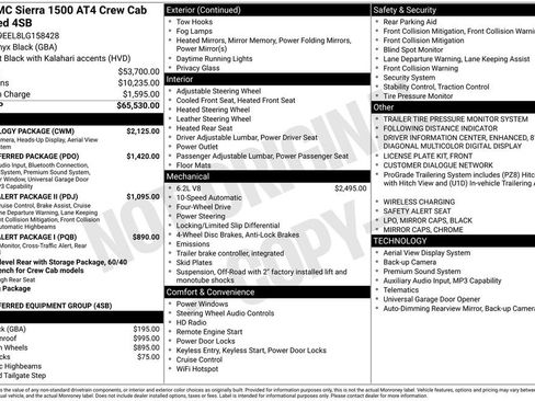 Used 2020 GMC Sierra 1500 AT4 w/ Technology Package AWD/4WD image 6