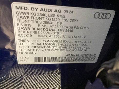 Certified 2025 Audi Q3 2.0T Premium w/ Convenience Package image 15