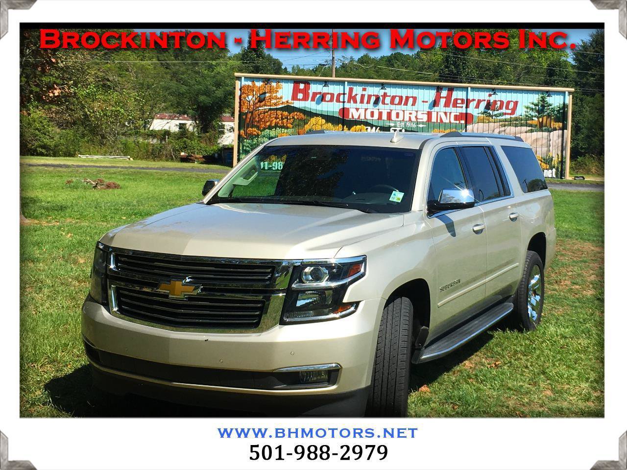 Used 2017 Chevrolet Suburban Premier w/ Max Trailering Package RWD image 1