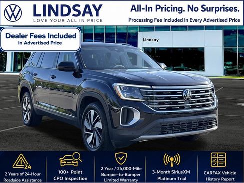 Certified 2025 Volkswagen Atlas SEL AWD/4WD image 1