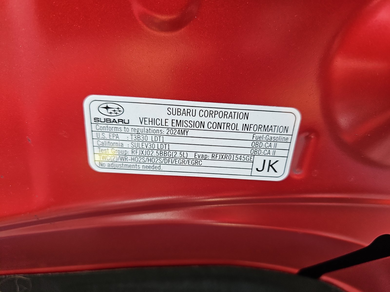 Certified 2024 Subaru Crosstrek 2.5i Wilderness w/ Crosstrek Mirror Package AWD/4WD image 15