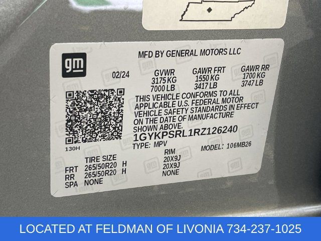 Used 2024 Cadillac Lyriq Luxury w/ Nappa Leather Package AWD/4WD image 34
