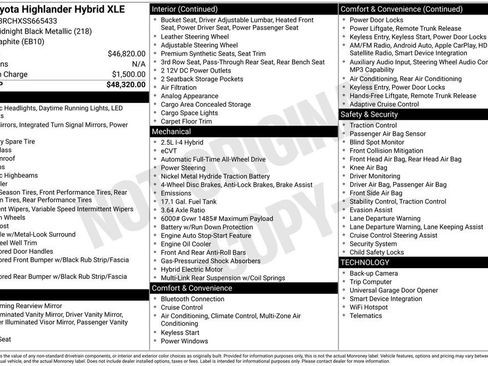 Used 2025 Toyota Highlander XLE AWD/4WD image 37