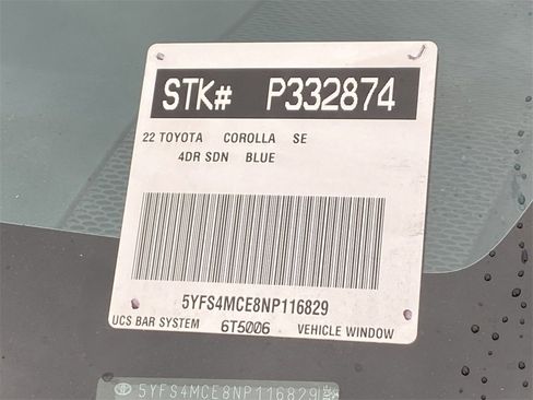 Certified 2022 Toyota Corolla SE image 35