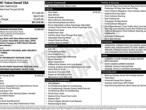 Used 2021 GMC Yukon Denali w/ Denali Premium Package image 13