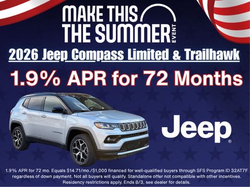 New 2026 Jeep Compass Limited AWD/4WD image 22