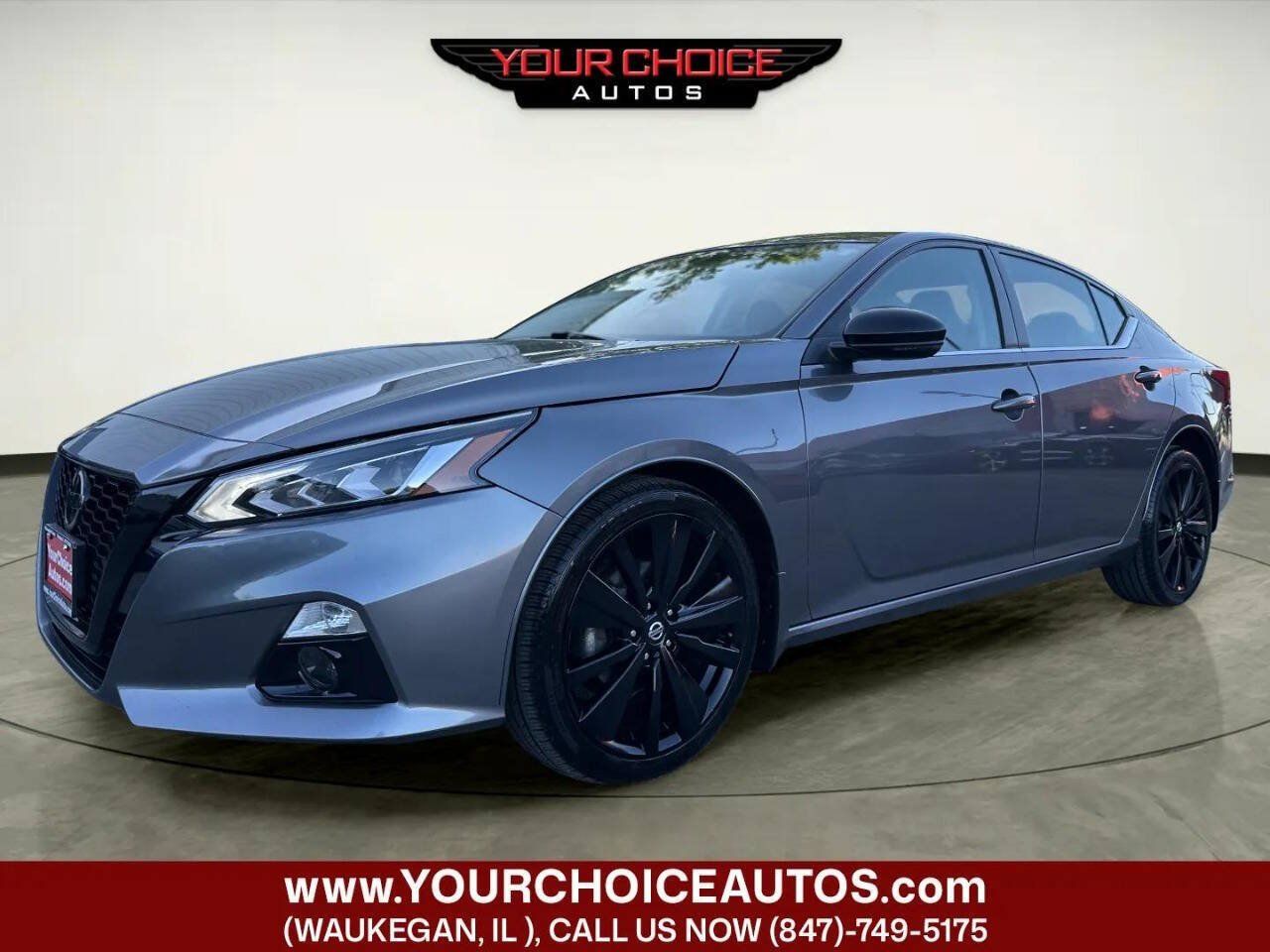Used 2022 Nissan Altima 2.5 SR w/ Midnight Edition Package AWD/4WD image 1