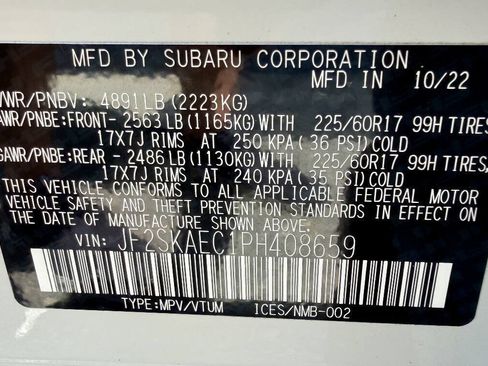 Used 2023 Subaru Forester Premium AWD/4WD image 52