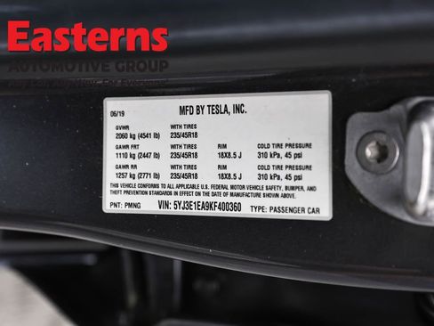 Used 2019 Tesla Model 3 Long Range RWD image 30