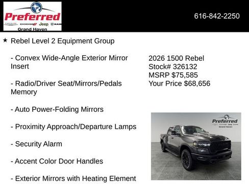 New 2026 RAM 1500 Rebel image 24