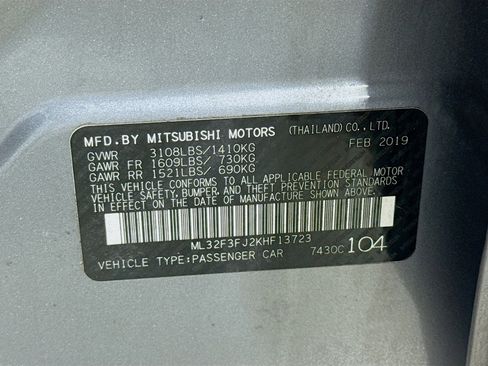 Used 2019 Mitsubishi Mirage G4 ES image 39