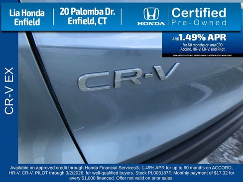 Certified 2023 Honda CR-V EX image 25