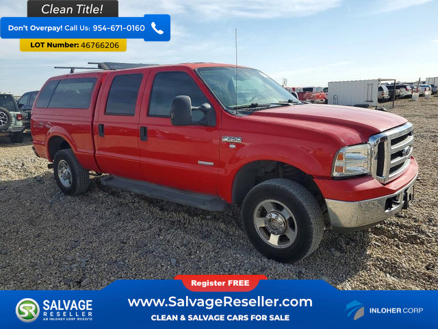 Used 2006 Ford F250 4x4 Crew Cab Super Duty image 5