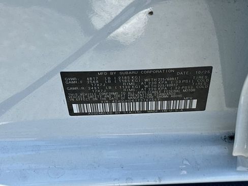 Certified 2026 Subaru Crosstrek 2.5i Premium AWD/4WD image 29