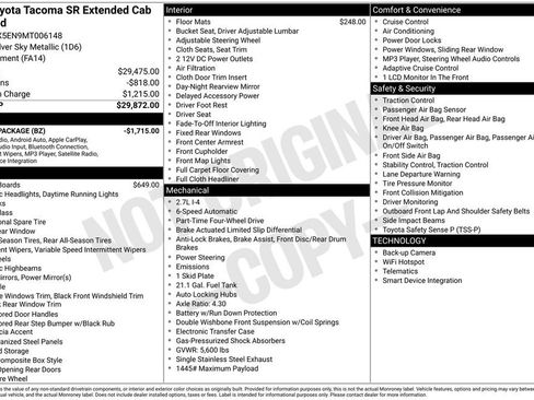 Used 2021 Toyota Tacoma SR image 38