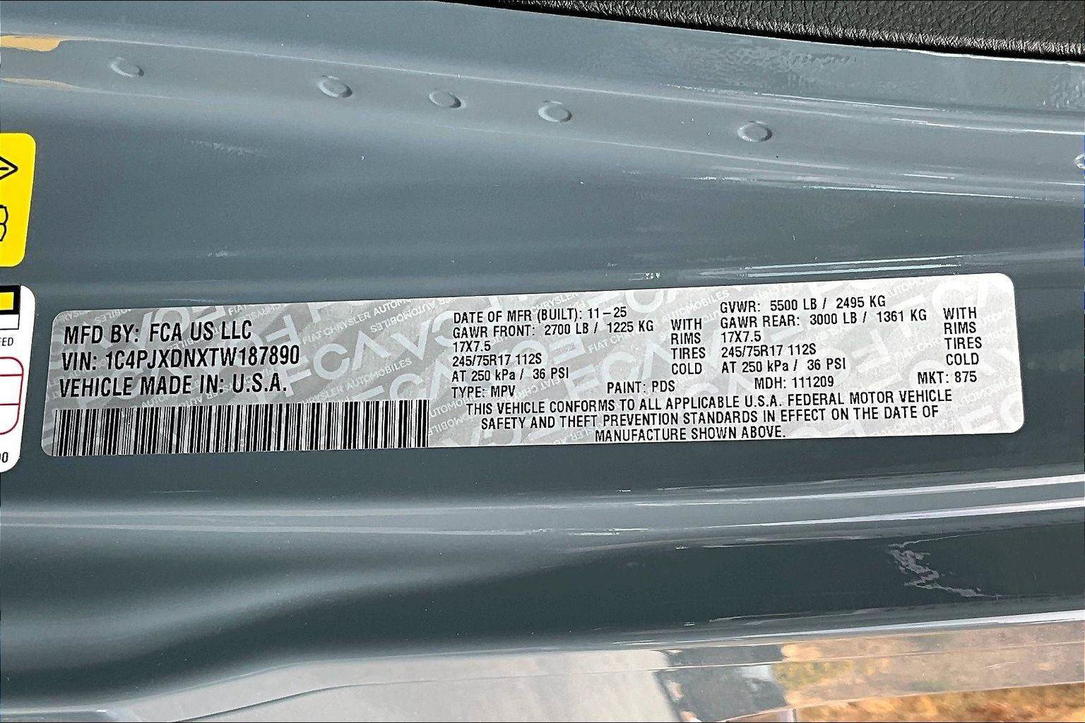 New 2026 Jeep Wrangler Unlimited Sport AWD/4WD image 12