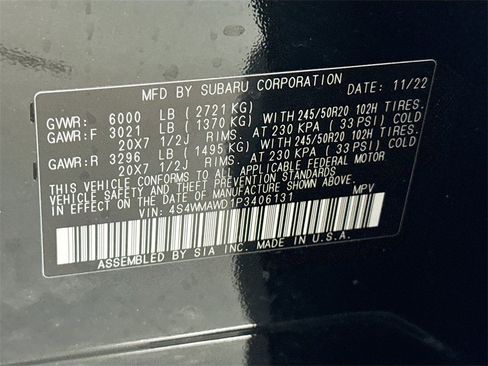 Used 2023 Subaru Ascent Touring image 32