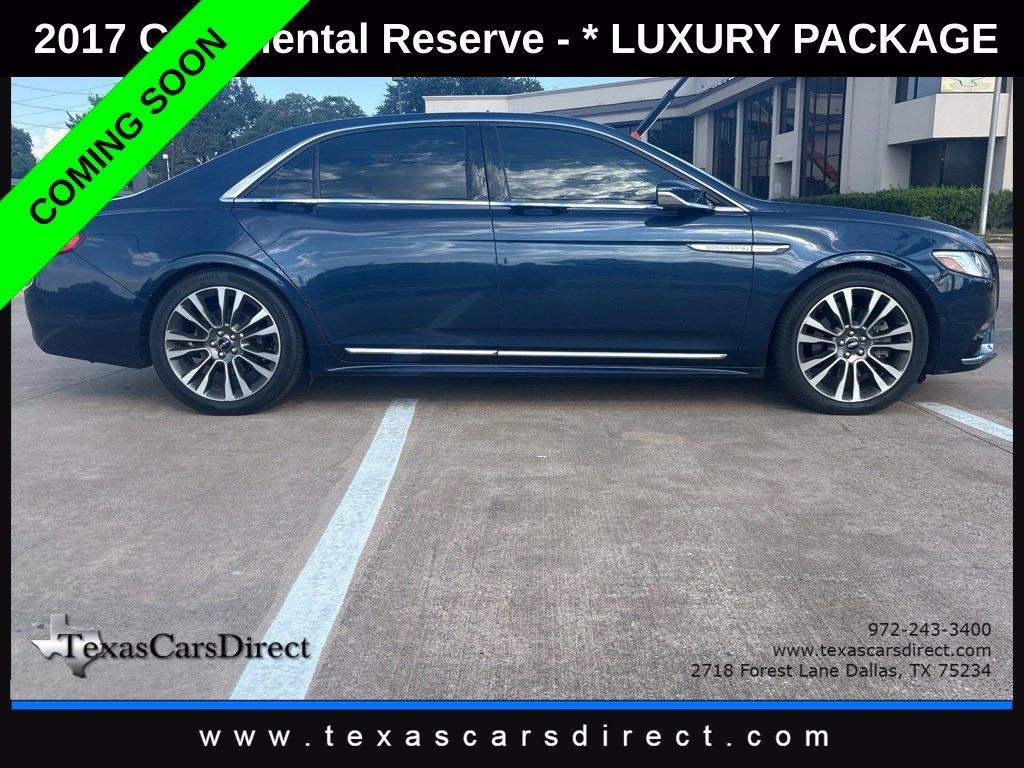 Used 2017 Lincoln Continental Reserve w/ Luxury Package AWD/4WD image 5