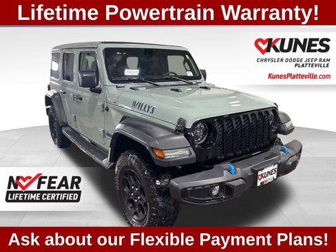 Used 2023 Jeep Wrangler Unlimited w/ Sun & Screen Package image 3