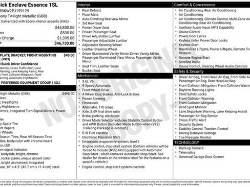 Certified 2023 Buick Enclave Essence image 38