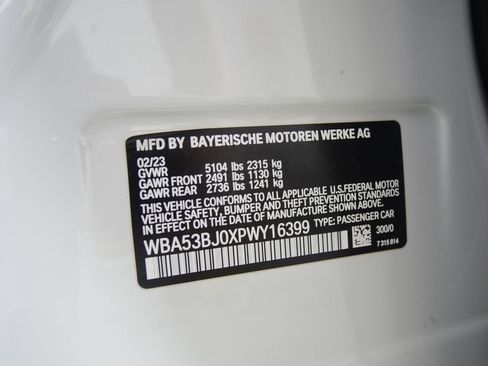 Certified 2023 BMW 540i w/ M Sport Package RWD image 27