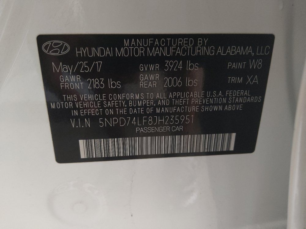Used 2018 Hyundai Elantra SE FWD image 33