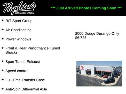 Used 2000 Dodge Durango R/T image 1