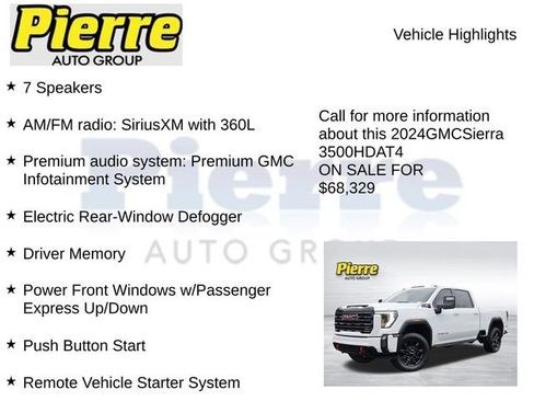 Used 2024 GMC Sierra 3500 AT4 w/ AT4 Preferred Package image 15