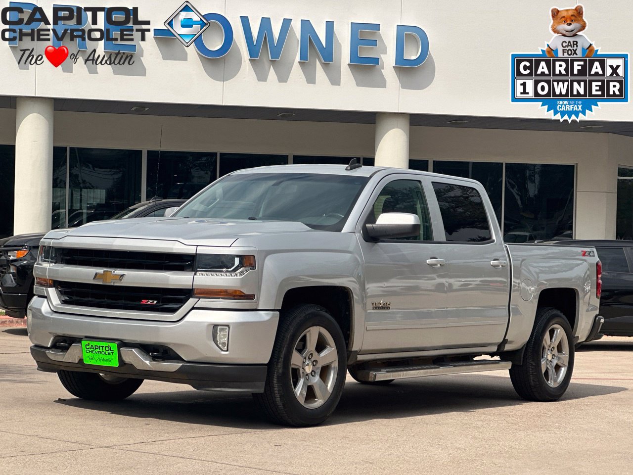 Used 2018 Chevrolet Silverado 1500 LT w/ Texas Edition AWD/4WD image 1