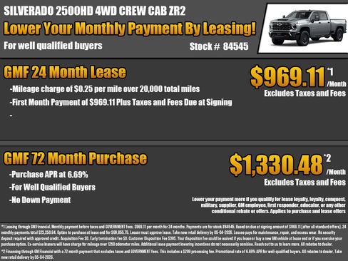 New 2026 Chevrolet Silverado 2500 ZR2 AWD/4WD image 2
