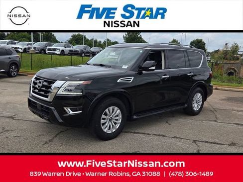 Used 2023 Nissan Armada SV w/ Cargo Package RWD image 3
