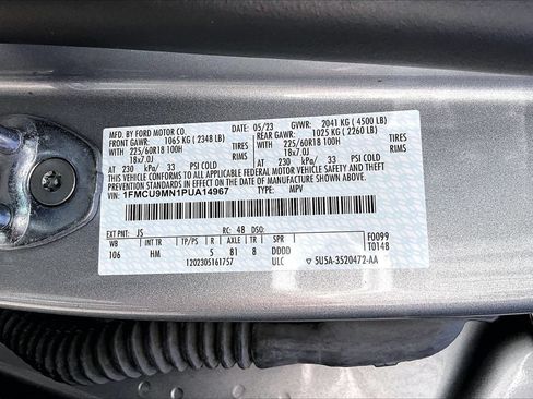 Used 2023 Ford Escape ST-Line w/ Tech Pack #1 AWD/4WD image 16