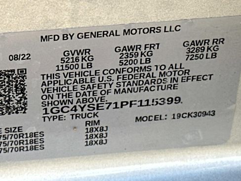 Used 2023 Chevrolet Silverado 3500 W/T w/ Gooseneck/5TH Wheel Package image 28