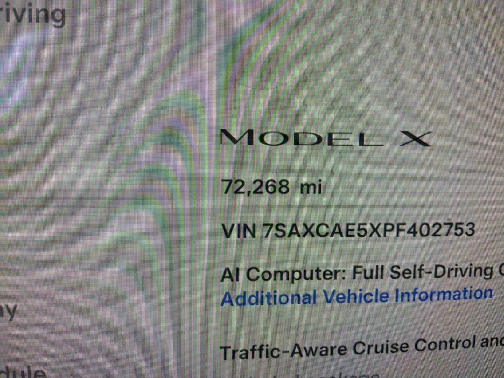 Used 2023 Tesla Model X AWD/4WD image 4