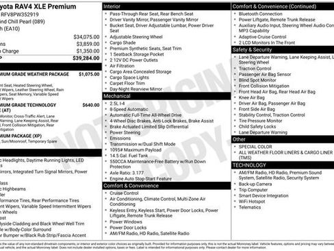 Used 2023 Toyota RAV4 XLE Premium AWD/4WD image 12