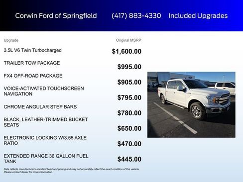 Used 2019 Ford F150 Lariat w/ Trailer Tow Package image 5
