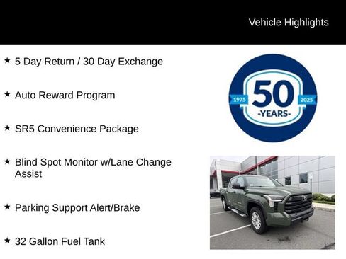 Used 2022 Toyota Tundra SR5 w/ SR5 Convenience Package AWD/4WD image 5