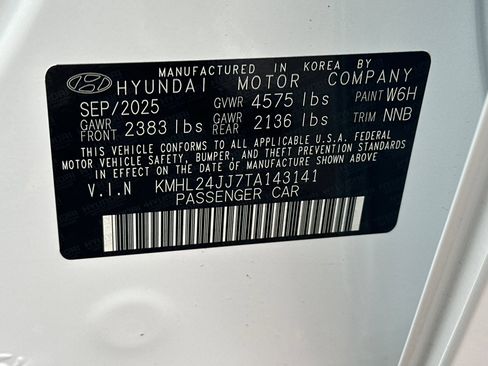 New 2026 Hyundai Sonata Blue image 27