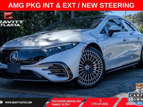 Used 2023 Mercedes-Benz EQS 450+ 4MATIC Sedan image 1