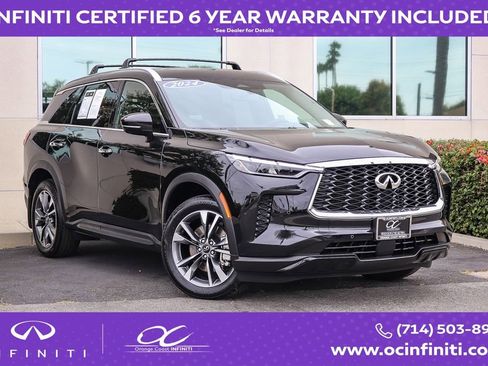 Certified 2024 INFINITI QX60 Luxe w/ Performance Audio Package FWD image 1
