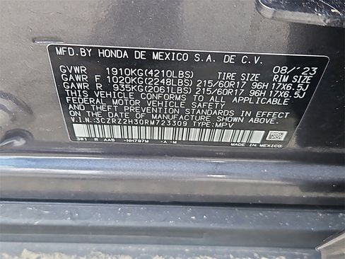 Certified 2024 Honda HR-V LX image 14