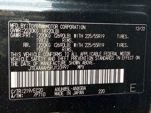 Certified 2023 Toyota Venza Nightshade image 38