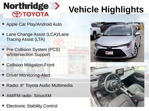 Used 2023 Toyota Corolla LE FWD image 2