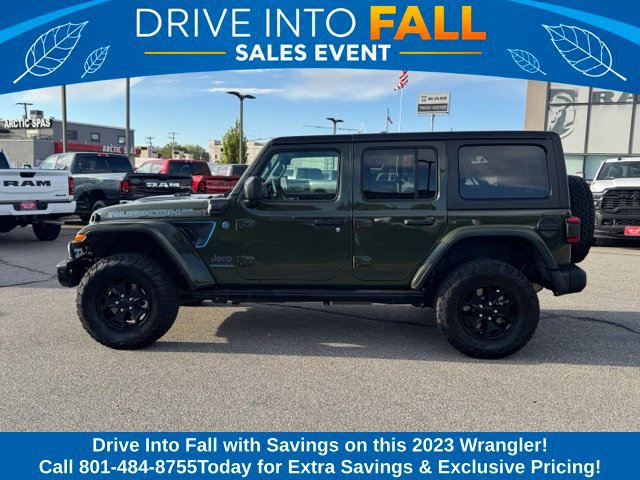 Used 2023 Jeep Wrangler Unlimited Rubicon 4xe AWD/4WD image 2