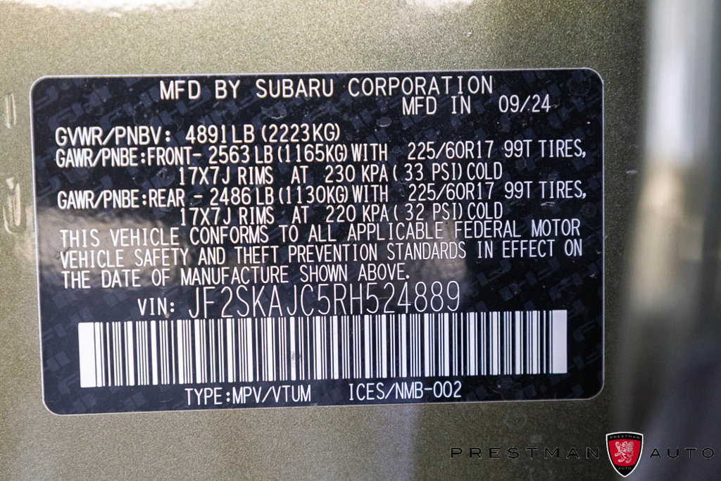 Used 2024 Subaru Forester Wilderness w/ Convenience Package AWD/4WD image 45