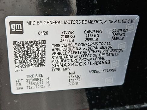 New 2026 Chevrolet Equinox ACTIV FWD image 25