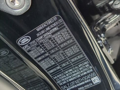 New 2026 Land Rover Range Rover Evoque S image 29