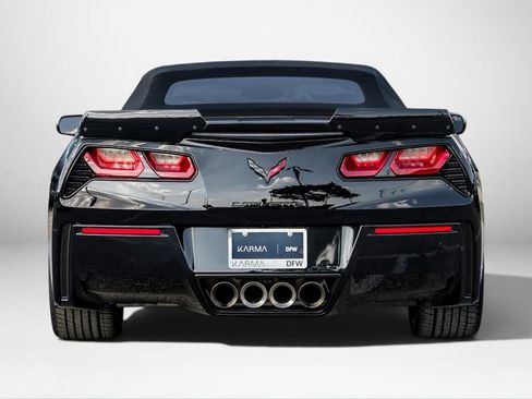 Used 2017 Chevrolet Corvette Stingray Convertible w/ Carbon Flash Badge Package RWD image 7