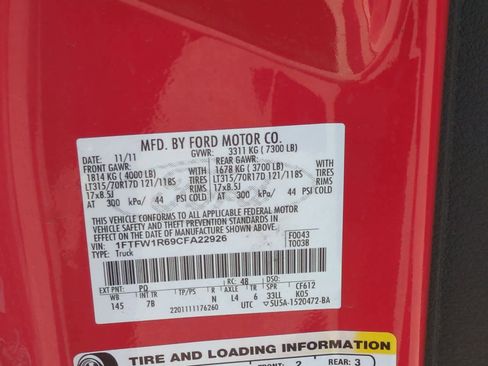 Used 2012 Ford F150 Raptor w/ Raptor Luxury Pkg image 36