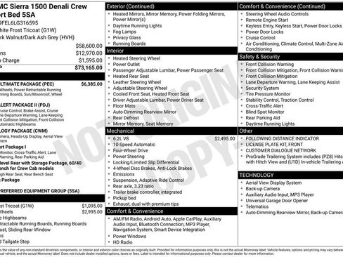 Used 2020 GMC Sierra 1500 Denali w/ Denali Ultimate Package image 2